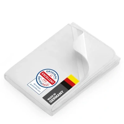 Abbildung von Dreamzie Molton Matratzenschoner 60x120 cm Baumwolle 300 GSM mit 4 Eckgummis