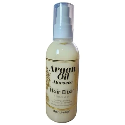Abbildung von Capilaire Elixir mit marokkanischem Arganöl, Bio, nährt, glättet und repariert geschädigtes Haar, 100 ml