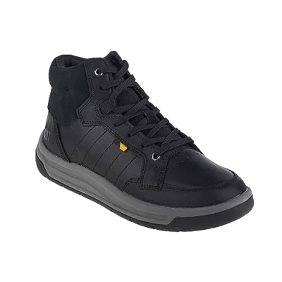 Abbildung von Caterpillar Hautes CUIR APA CUSH MID Sneaker high, Herren, Größe: 43, Noir Schuhe