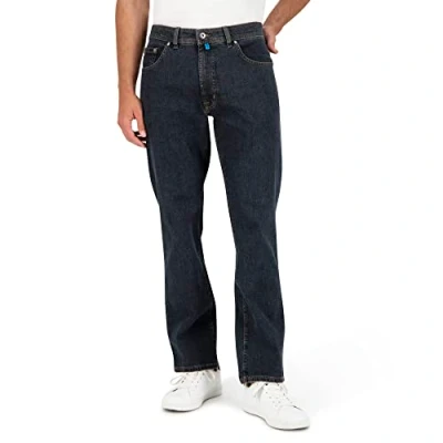 Abbildung von Pierre Cardin Herren Dijon Loose Fit Jeans, Blau (Indigo 01), 30W / 32L