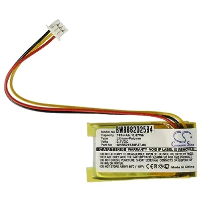 Abbildung von vhbw Akku kompatibel mit Logitech UE310, UE3500, UE4500, M R0074, G Pro Wireless kabellose Maus (180mAh, 3,7V, Li Polymer)