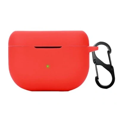 Abbildung von GIOPUEY Hülle Kompatibel mit Jabra Elite 8 Active/8 Active Gen 2/Elite 10/10 2, Silikon Stoßfeste Schutzhülle, Ultradünn Case Cover, Kein Geruch, Rot