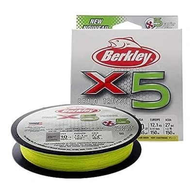 Abbildung von Berkley X5 Geflochtene Schnur, 7.6kg 165yd 150m