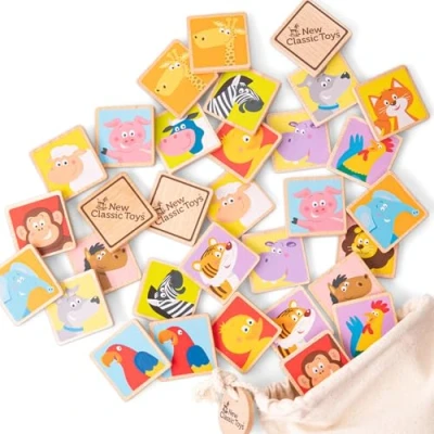 Abbildung von New Classic Toys Memory Game Farm Animals 10830
