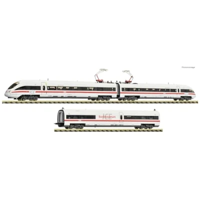 Abbildung von Fleischmann Modelleisenbahn Startpaket 7760006 N 3er Set ICE T Triebwagenzug BR 411 der DB AG