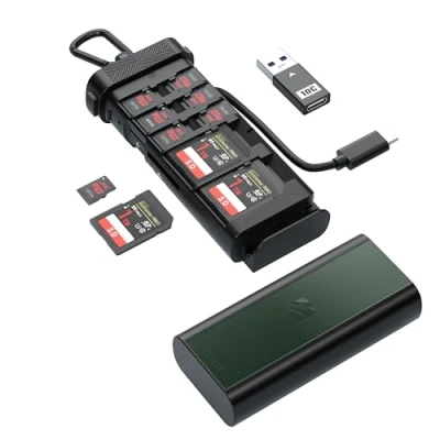 Abbildung von Freewell USB 3.2 Duo Reader Ultimativer SD und Micro Kartenleser Halter für professionelle Fotografen Videofilmer