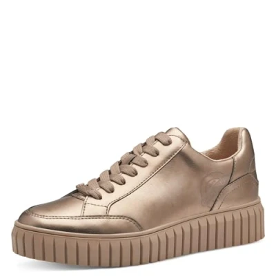 Abbildung von s.Oliver Damen Schuhe Komfort Halbschuhe 5 23645 41 Plateausneaker Wechselfußbett