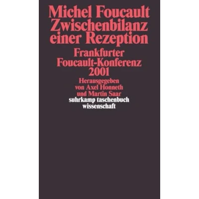 Abbildung von Michel Foucault. Zwischenbilanz einer Rezeption: Frankfurter Foucault Konferenz 2001 (suhrkamp taschenbuch wissenschaft)