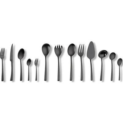 Abbildung von ECHTWERK Besteck Set &quot;Avelino&quot;, (Set, 68 tlg.), Tafelbesteck, schwarz, Geschenkkassette