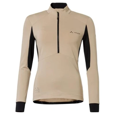 Abbildung von Vaude KURO Halfzip Cyclingtrikot, Damen, Größe: 38, Linen
