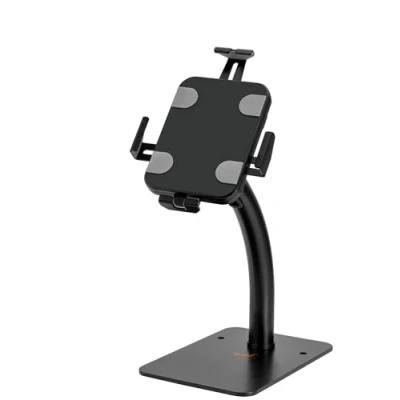 Abbildung von my wall HT38L Universal Tabletständer mit Diebstahlschutz, Tablet Tischständer, iPad Stand, Halterung, Infopoint für Kassentheke und Wartebereich, belastbar bis 1kg