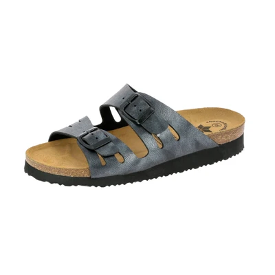 Abbildung von LICO Pantolette flach, Damen, Größe: 36, Schwarz Schuhe