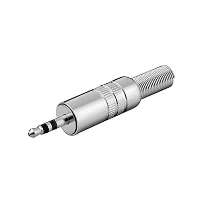 Abbildung von Klinkenstecker 3,5mm Stereo, Metall