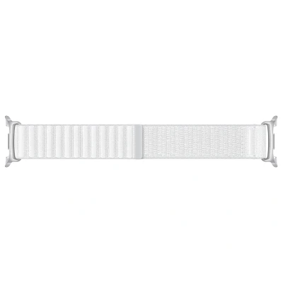 Abbildung von Original Watch8 Fabric Band für das Galaxy Watch 8 S/M White Armband Recycelter Kunststoff Samsung Weiß