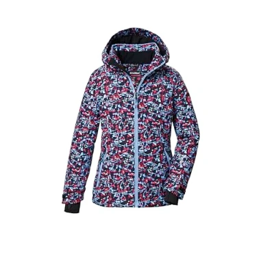 Abbildung von killtec Mädchen Skijacke/Funktionsjacke mit Kapuze und Schneefang KSW 338 GRLS SKI JCKT, dunkelnavy, 116, 42093 000
