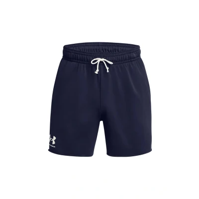 Abbildung von Under Armour Rival Terry Herren Shorts, 15,2 cm, (112) Onyx White/Onyx White, XL