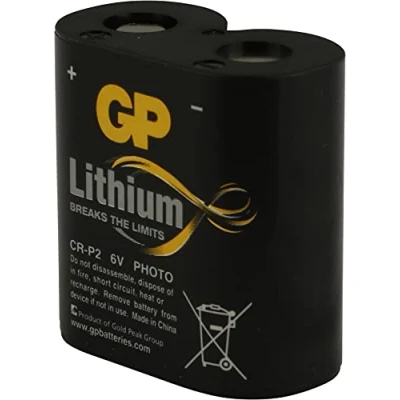 Abbildung von GP Photo Lithium Batterie CRP2 (DL223A, 6 Volt)