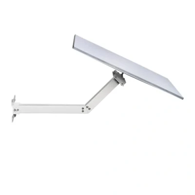 Abbildung von shinar Metall Wandhalterung Kompatibel mit Starlink Gen 3 Rohradapter für Wand /Dachhalterung Starlink, V3 Masthalterung, Montagesatz schwenkbar bis 360/neigbar 50/ 50