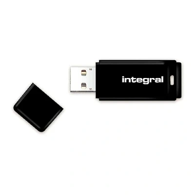 Abbildung von Integral 16GB Schwarzer USB 2.0 Speicher Flash Laufwerk