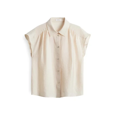 Abbildung von OPUS Weite Hemdbluse, Damen, Größe: 42, Natural glaze