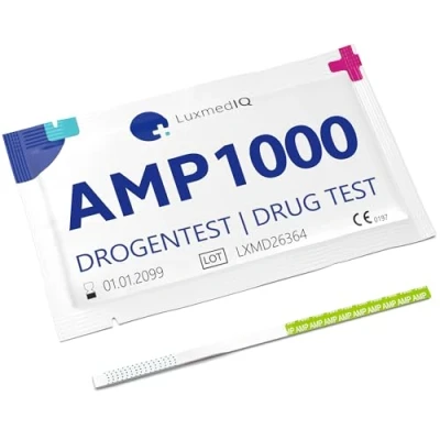 Abbildung von 10x Drogentest Amphetamin Speed Urin Test 1.000 ng/mL 10 St