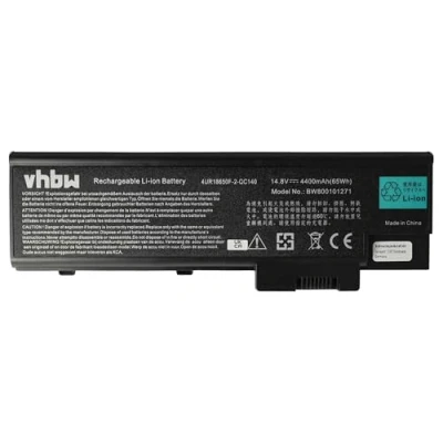 Abbildung von vhbw Akku Ersatz für Acer BT.T5003.001, BT.T5003.002, BT.T5005.001, BT.T5005.002 Notebook (4400mAh, 14,8V, Li Ion)
