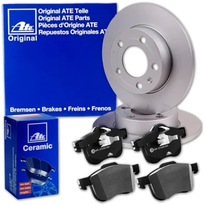 Abbildung von ATE Bremsscheiben + CERAMIC Beläge hinten passend für C Max 2 Grand