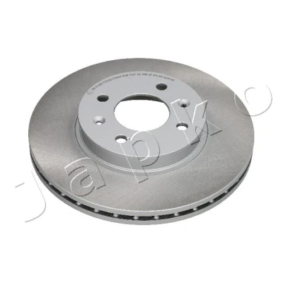 Abbildung von JAPKO 60K18C Bremsscheibe Vorderachse 255,9 22 4 62,3 Belüftet lackiert KIA: RIO 3, 2, 3 Stufenheck, HYUNDAI: i20 I Schrägheck, ACCENT