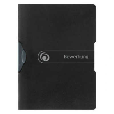 Abbildung von Herlitz 11206620 Express Clip 5er Pack A4 PP Bewerbung schwarz