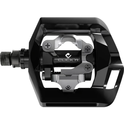 Abbildung von Pedale Shimano Click&#039;R T421 Plattform + Einseitige SPD Mit SM SH56 Platten Schwarz