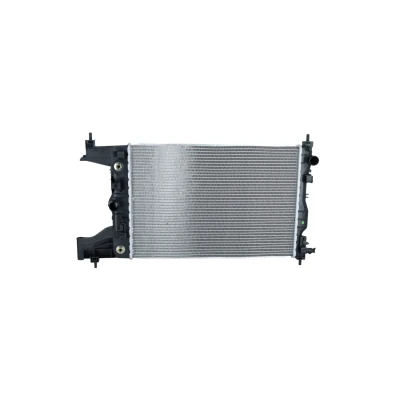 Abbildung von NRF 59144 Kühler, Motorkühlung Aluminium 580 398 16 Kühlrippen gelötet CHEVROLET: Cruze Limousine, Schrägheck