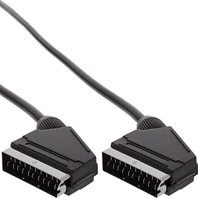 Abbildung von InLine 89973 Scart Anschlusskabel, Stecker / Stecker, 3m