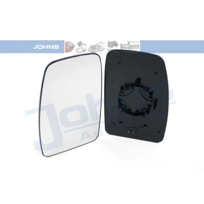 Abbildung von JOHNS 60 92 37 81 Außenspiegelglas links RENAULT: MASTER 3 Kasten, Pritsche/Fahrgestell, Bus, OPEL: Movano B Kastenwagen