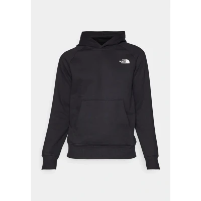 Abbildung von The North Face Raglan Redbox Hoodie Kapuzenpullover, Herren, Größe: XS, Black/white