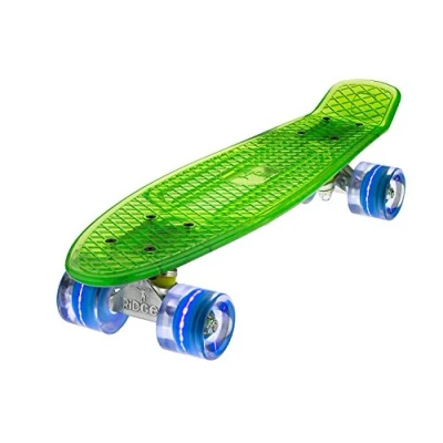 Abbildung von Ridge Skateboard Blaze Mini Cruiser , grün/blau, 55 cm