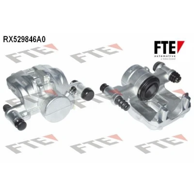 Abbildung von FTE 9290055 Bremssattel grau Gusseisen Hinterachse rechts ohne Halter FIAT: Ducato III Kastenwagen, Bus, Pritsche / Fahrgestell