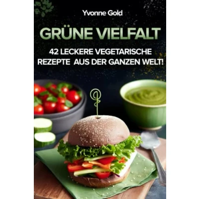Abbildung von Grüne Vielfalt: Über 40 leckere Vegetarische Rezepte für jeden Geschmack aus der ganzen Welt!: Genüsse aller Welt: Internationale ... Küche, die Ihren Geschmackssinn verzaubern!
