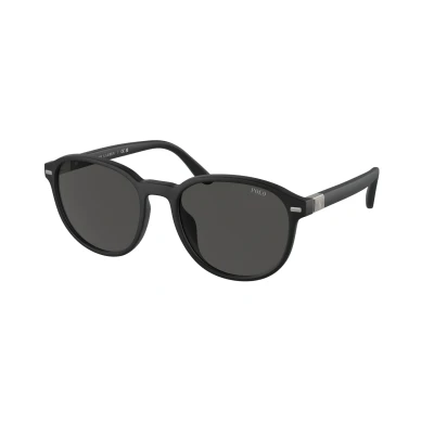 Abbildung von Polo Ralph Lauren Sonnenbrille, Herren, Größe: 54, Matte black