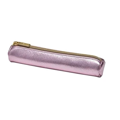 Abbildung von Herlitz Faulenzer rund Mini Metallic Kunststoff 210x40x40mm rose