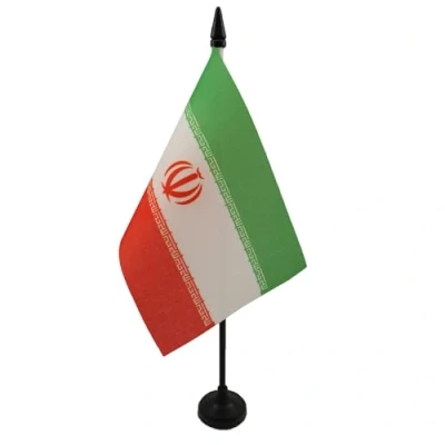 Abbildung von AZ FLAG Tischflagge Iran 15x10 Cm Iranische Tischfahne 10 x 15 Flaggen