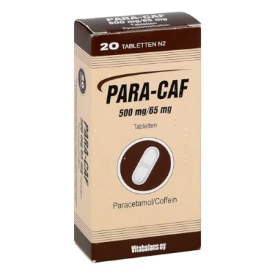 Abbildung von PARA CAF 500 mg/65 mg Tabletten 20 St