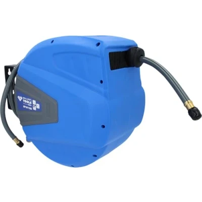 Abbildung von KS TOOLS Werkzeuge Maschinen GmbH Automatischer Druckluftschlauch Aufroller, Ø 10 mm x 15 m (BT161100)