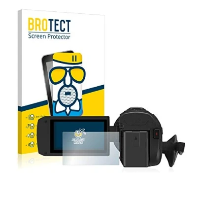 Abbildung von BROTECT Entspiegelungs Schutzglas für Panasonic HC VX11 Schutz Folie Panzerfolie Glas Matt [Extrem Kratzfest 9H, Anti Reflex, Fingerprint]