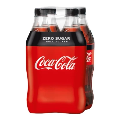 Abbildung von Coca Cola Zero 4x 0,5L PET