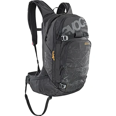 Abbildung von EVOC LINE R.A.S. PROTECTOR 22 Lawinen Airbag Rucksack, Skirucksack (NEURALITE SYSTEM, Hüftflügel mit Reißverschlusstaschen, Trinkblasenfach 3l, CRASH REPLACEMENT, Größe: M/L), Schwarz