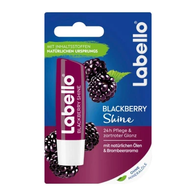 Abbildung von 6er Pack Labello Lipcare/Lippenpflegestift Blackberry Shine 4,8 g