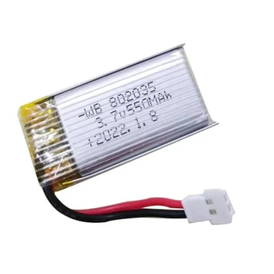 Abbildung von 3 7 V Lithium Batterie MAh 802035 Wiederaufladbare Pack Für Drohnen Remote Auto Flugzeug Zubehör