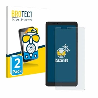 Abbildung von BROTECT Entspiegelungs Schutzfolie für Hisense A9 (2 Stück) Matte Displayschutz Folie, Anti Reflex, Fingerprint