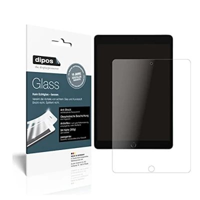 Abbildung von dipos I 2X Displayschutz matt kompatibel mit Apple iPad 10.2 Zoll (9.Gen 2021) Schutzfolie 9H Anti Shock