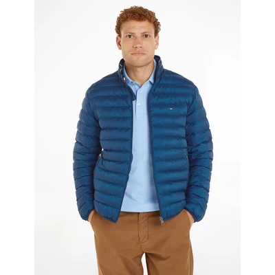 Abbildung von Tommy Hilfiger Packable Circular Jacket Übergangsjacke, Herren, Größe: XXL, Deep indigo